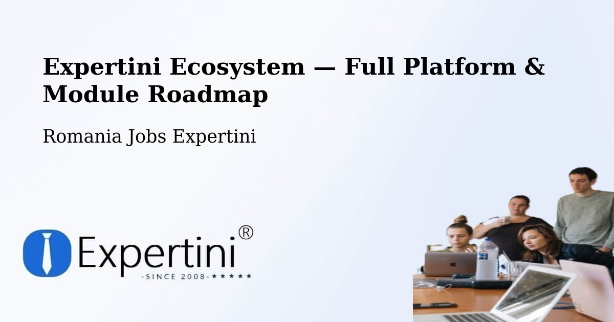 Expertini Ecosystem — Full Platform & Module Roadmap – Vale